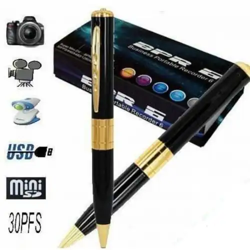 BPR 6 Business Portable Recorder Spy Pen Camera - Image 3
