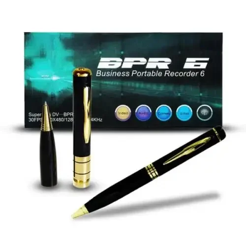 BPR 6 Business Portable Recorder Spy Pen Camera - Image 2